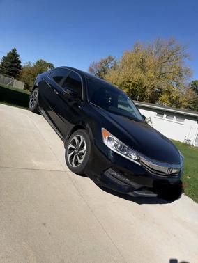 Black 2017 Honda Accord EX-L