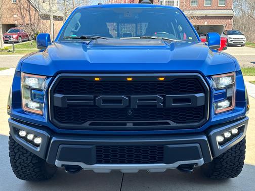 Blue 2017 Ford F-150 Raptor