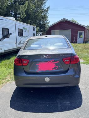 Gray 2008 Hyundai ELANTRA SE