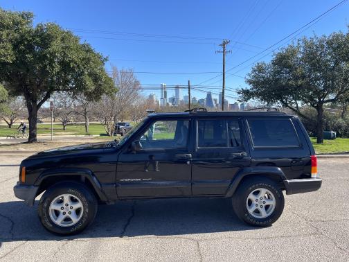 Black 2001 Jeep Cherokee Sport 4WD