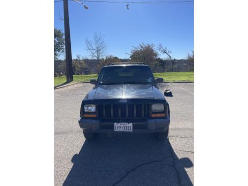 Black 2001 Jeep Cherokee Sport 4WD