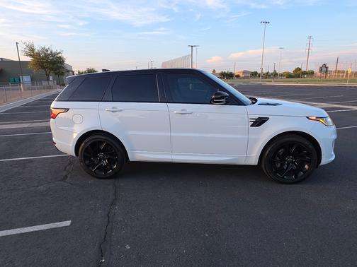 White 2020 Land Rover Range Rover Sport HSE MHEV