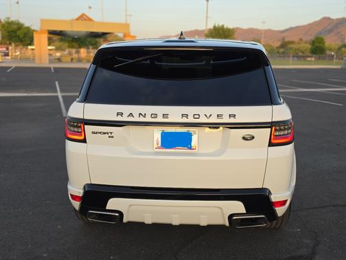 White 2020 Land Rover Range Rover Sport HSE MHEV