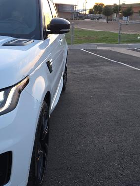 White 2020 Land Rover Range Rover Sport HSE MHEV