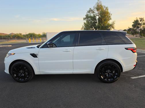White 2020 Land Rover Range Rover Sport HSE MHEV