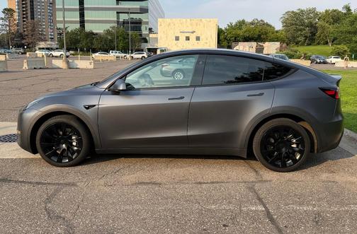 Gray 2023 Tesla Model Y Long Range