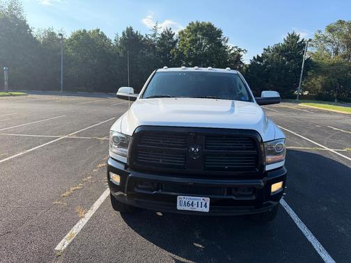 White 2011 Dodge Ram 3500 Laramie