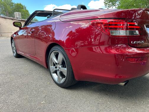 Red 2010 Lexus IS 250C Base