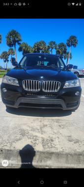 Black 2013 BMW X3 xDrive28i