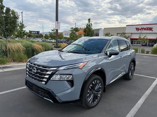 Gray 2024 Nissan Rogue Platinum