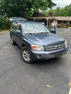 Blue 2006 Toyota Highlander Hybrid Limited