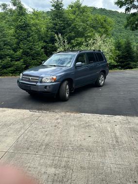 Blue 2006 Toyota Highlander Hybrid Limited
