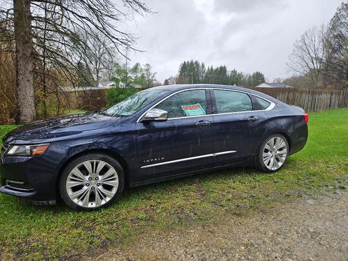 Blue 2016 Chevrolet Impala LTZ