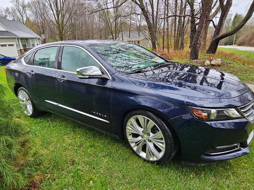 Blue 2016 Chevrolet Impala LTZ