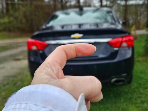 Blue 2016 Chevrolet Impala LTZ