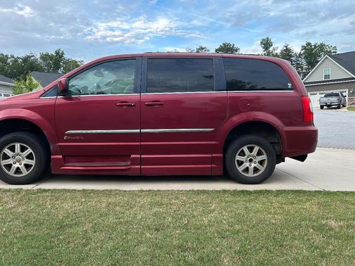Red 2012 Chrysler Town & Country Touring