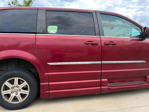 Red 2012 Chrysler Town & Country Touring