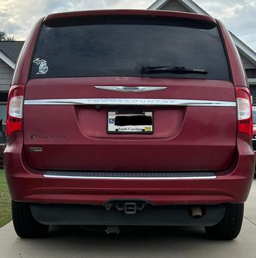 Red 2012 Chrysler Town & Country Touring