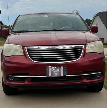 Red 2012 Chrysler Town & Country Touring