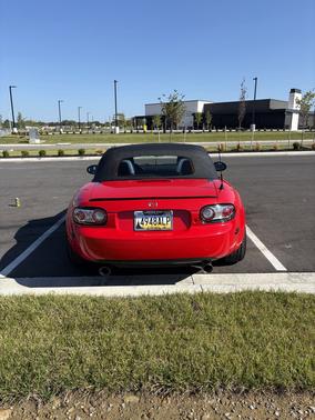 Red 2008 Mazda MX-5 Miata Sport