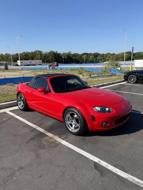 Red 2008 Mazda MX-5 Miata Sport