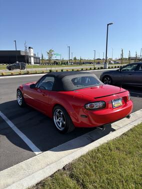 Red 2008 Mazda MX-5 Miata Sport