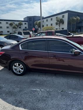 Red 2008 Honda Accord LX-P