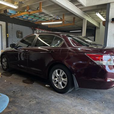 Red 2008 Honda Accord LX-P