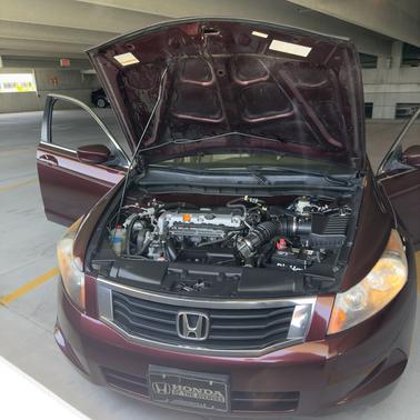 Red 2008 Honda Accord LX-P