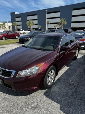 Red 2008 Honda Accord LX-P