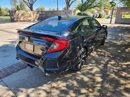 Black 2019 Honda Civic Si Base