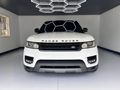 White 2017 Land Rover Range Rover Sport 5.0L Supercharged Dynamic
