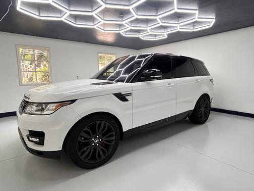 White 2017 Land Rover Range Rover Sport 5.0L Supercharged Dynamic