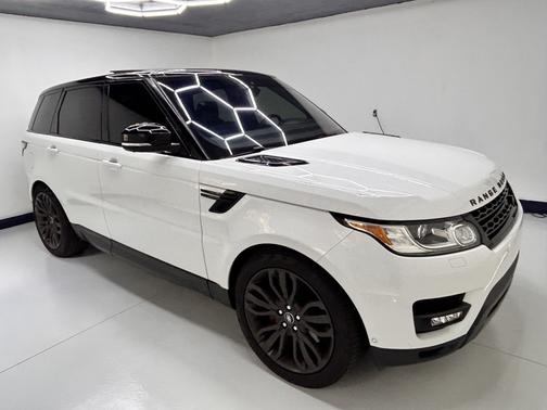 White 2017 Land Rover Range Rover Sport 5.0L Supercharged Dynamic