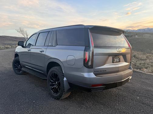 Gray 2021 Cadillac Escalade ESV Sport Platinum