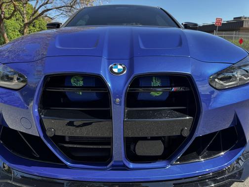 Blue 2021 BMW M4 Competition