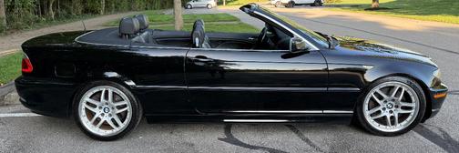 Black 2004 BMW 330 Ci