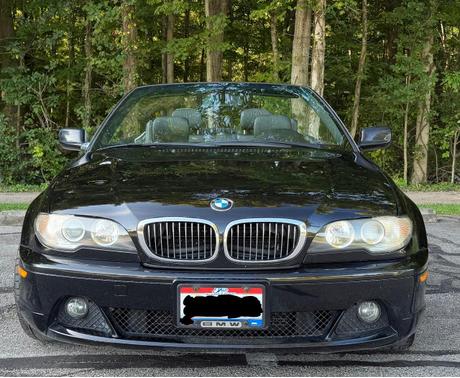 Black 2004 BMW 330 Ci