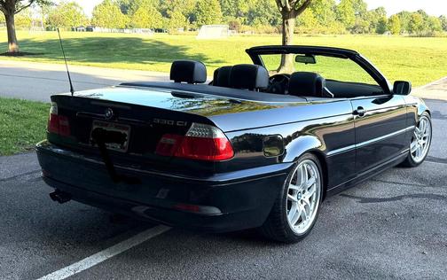 Black 2004 BMW 330 Ci