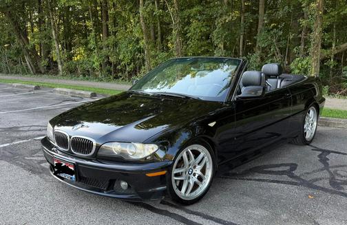 Black 2004 BMW 330 Ci
