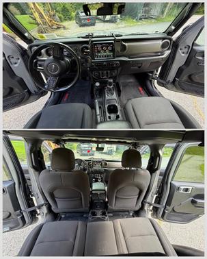 Gray 2021 Jeep Gladiator Sport S