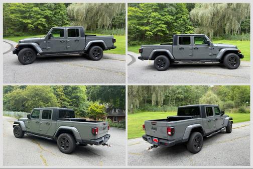 Gray 2021 Jeep Gladiator Sport S
