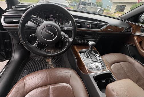 Black 2015 Audi A6 3.0T Premium Plus