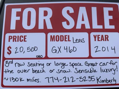 White 2014 Lexus GX 460 Base