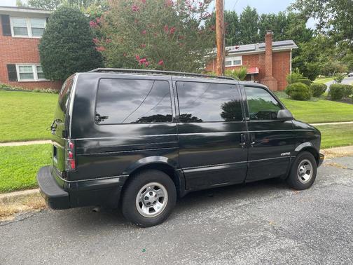 Black 2002 Chevrolet Astro Base