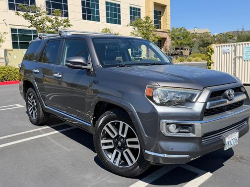 Gray 2015 Toyota 4Runner Limited