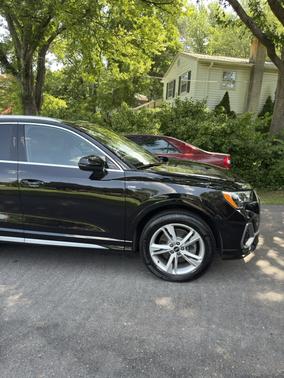 Black 2021 Audi Q3 45 S line Premium