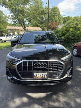 Black 2021 Audi Q3 45 S line Premium