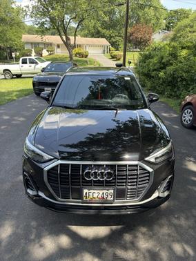 Black 2021 Audi Q3 45 S line Premium