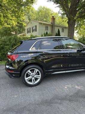 Black 2021 Audi Q3 45 S line Premium